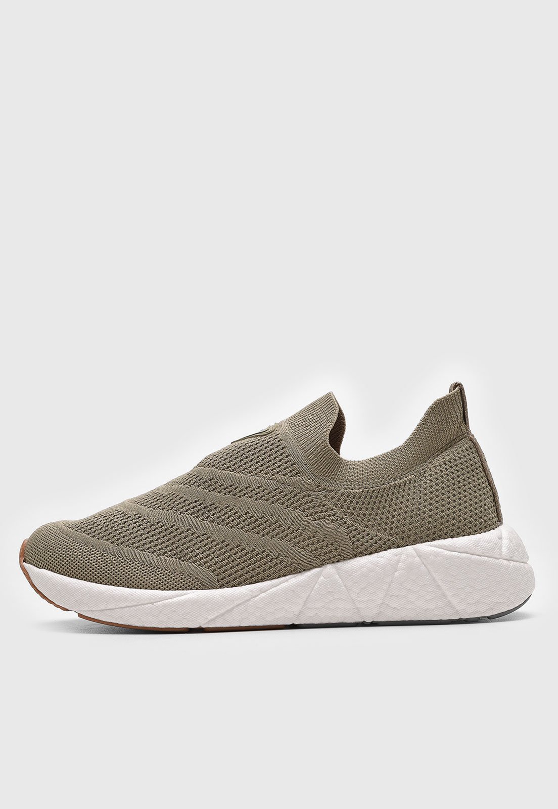 Tênis Slip On Modare Têxtil Bege