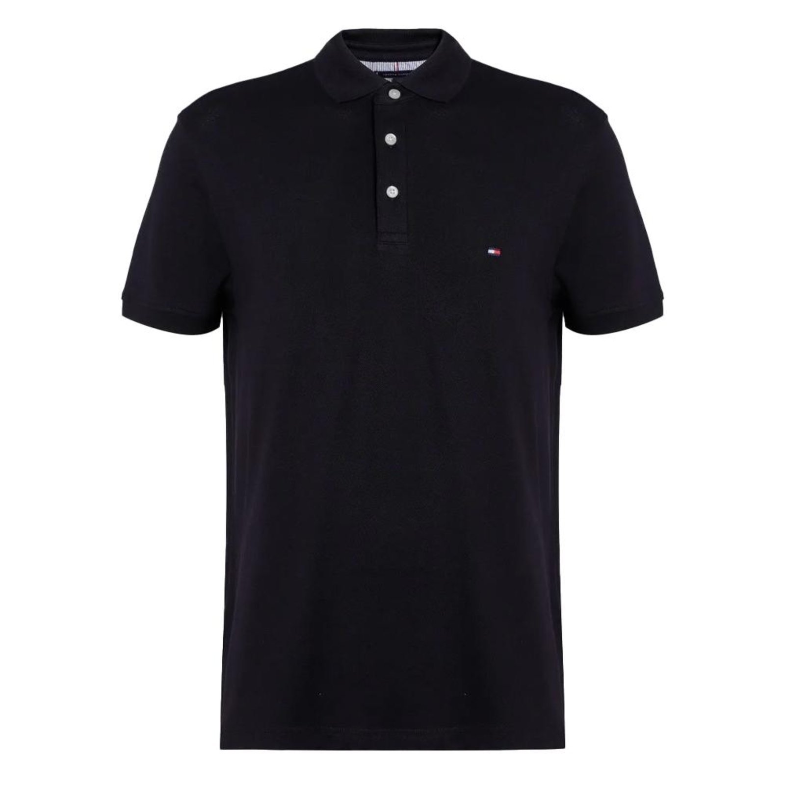 Vista 2 Camiseta Gola Polo Tommy Hilfiger Slim IM 1985 preto Tommy Hilfiger preto