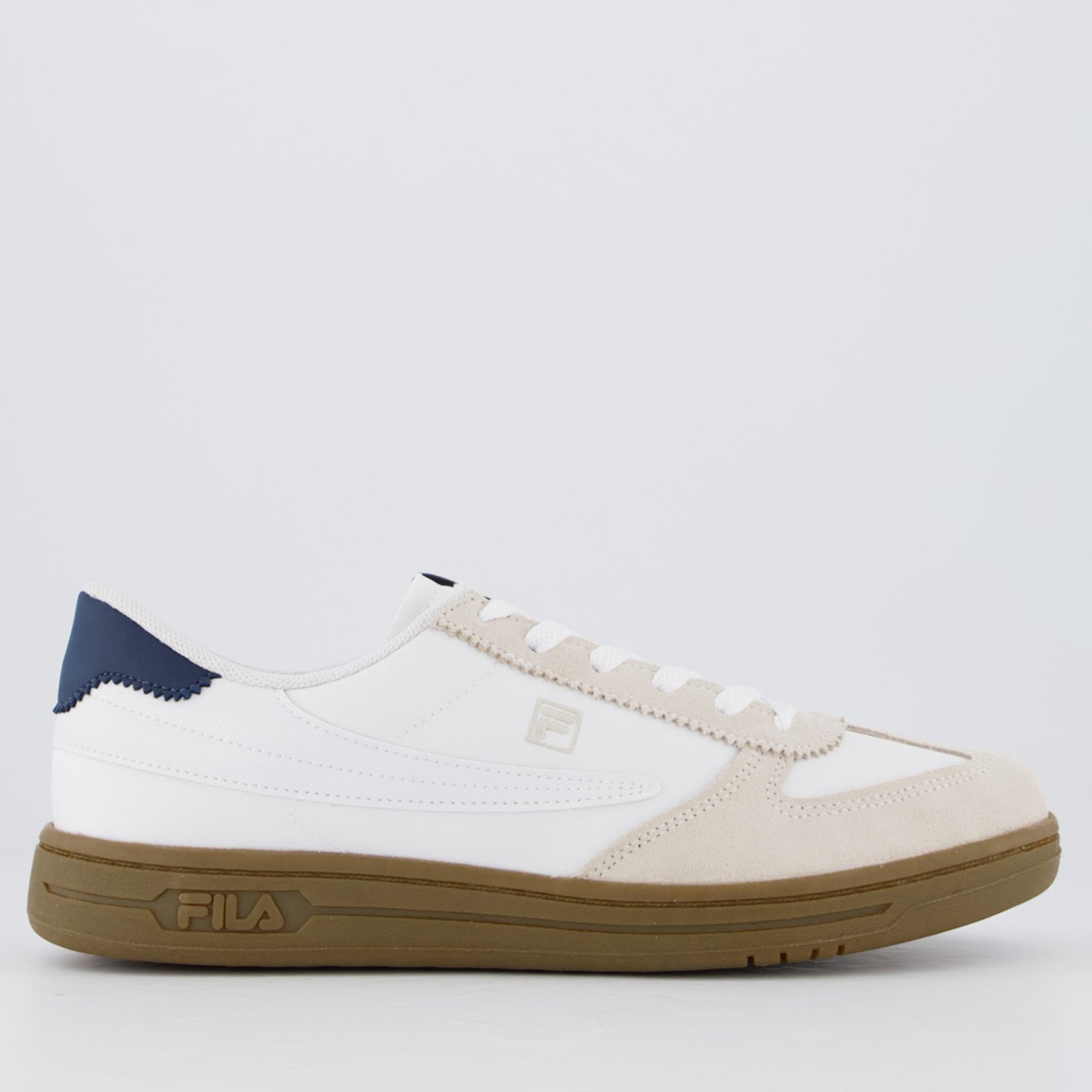 Tênis Fila Tennis 88 T-Toe Branco e Marinho