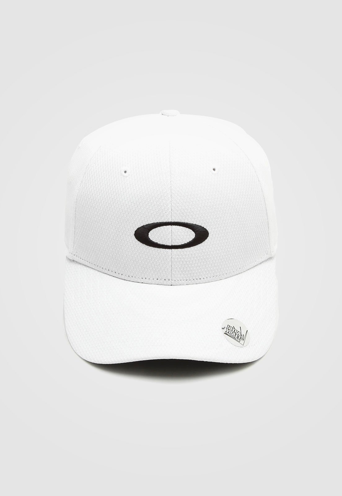Boné Aberto Oakley Mod Golf Ellipse Aba Curva Branco