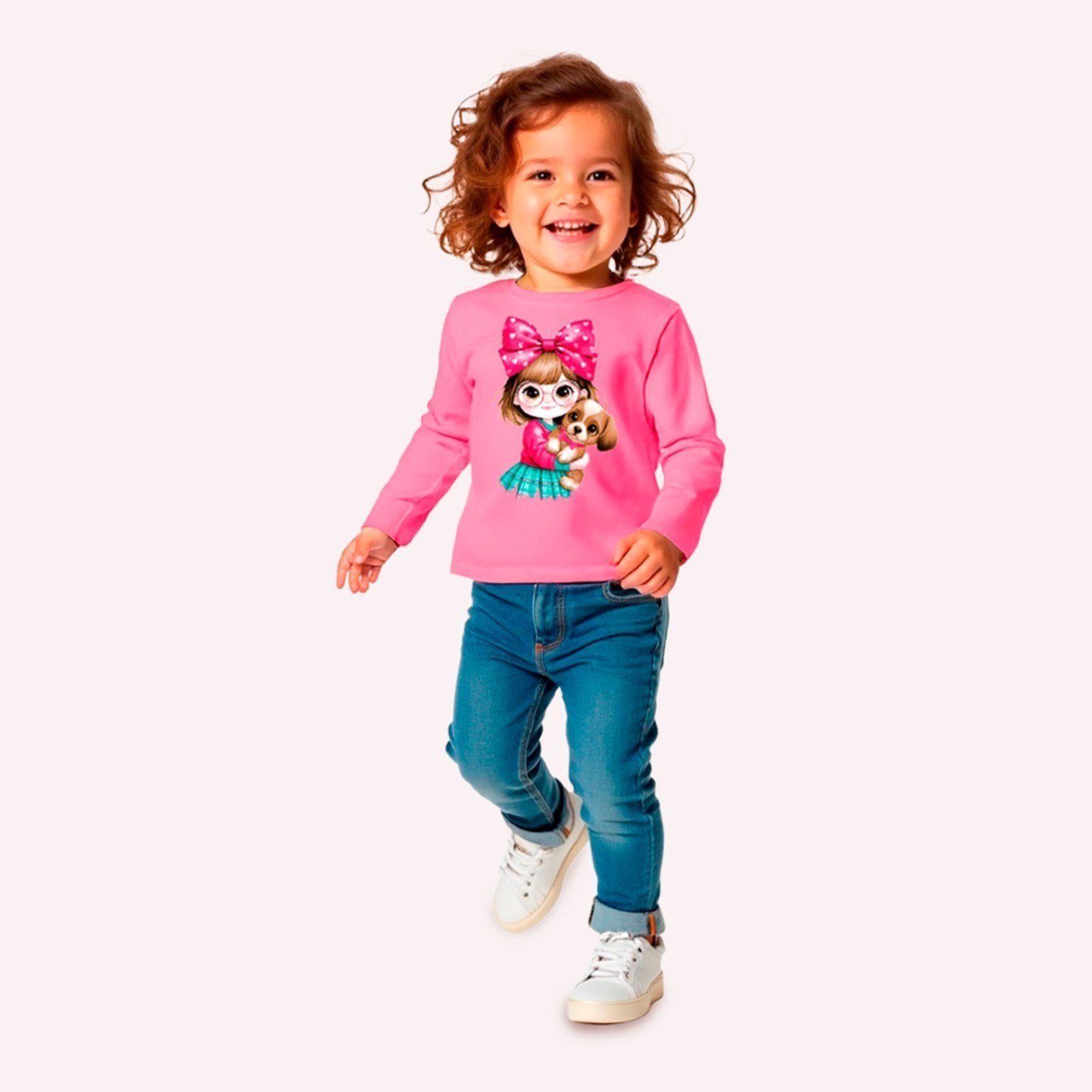 Infantil - Blusa Menina Estampa Kyly