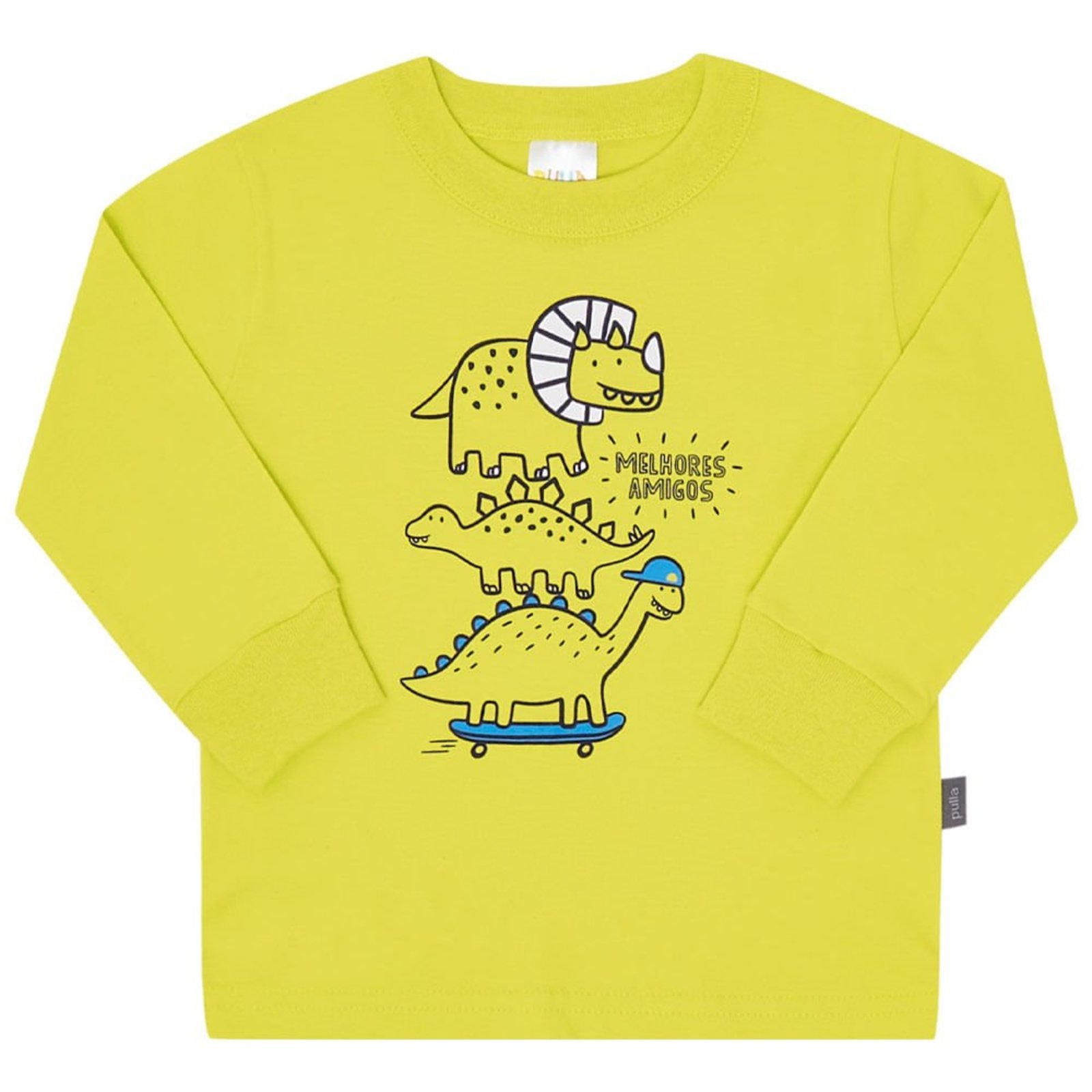 Infantil - Camiseta Menino - Limonada - 49553-1203 Verde