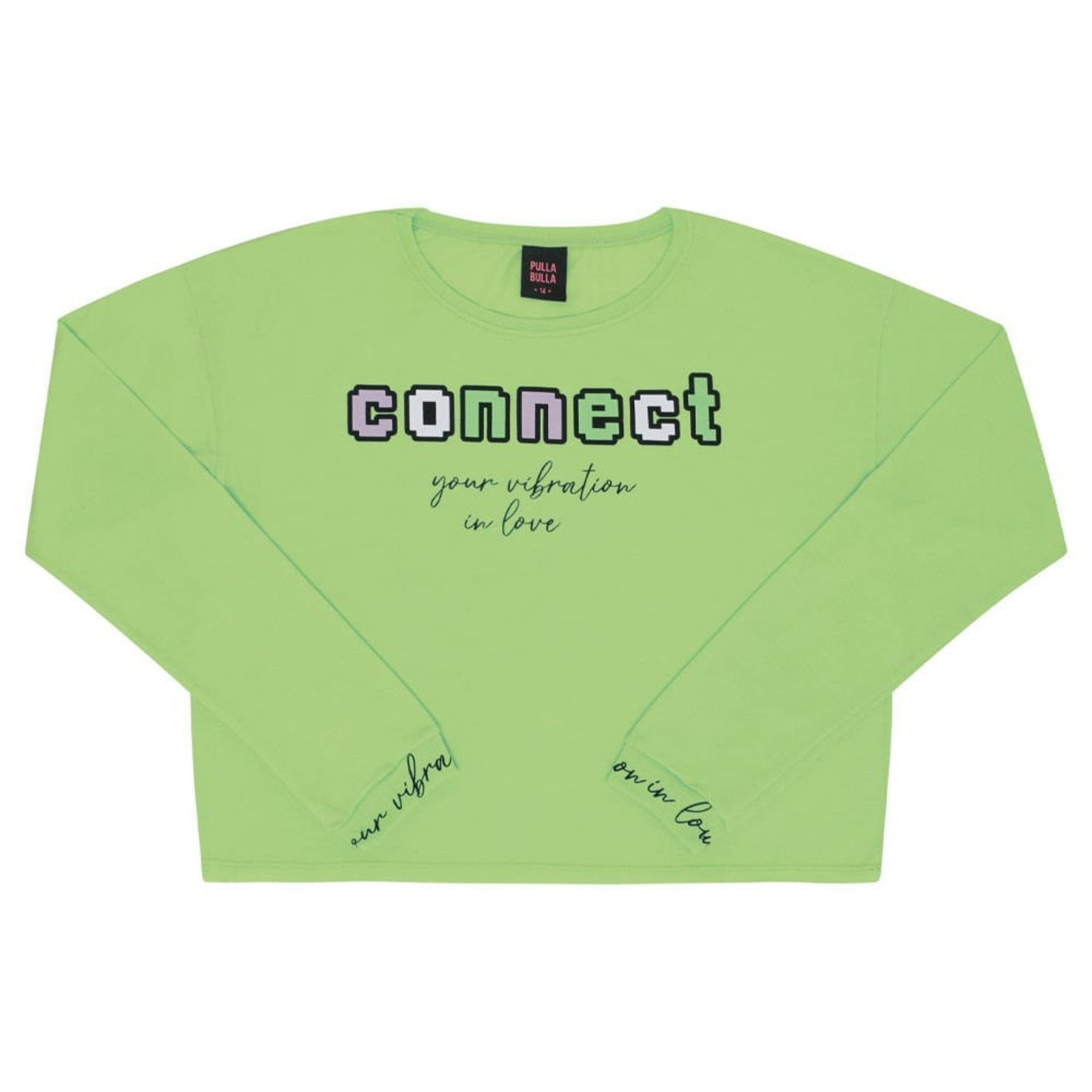Infantil - Blusa Juvenil Menina - Verde Lumi - 47503-1212
