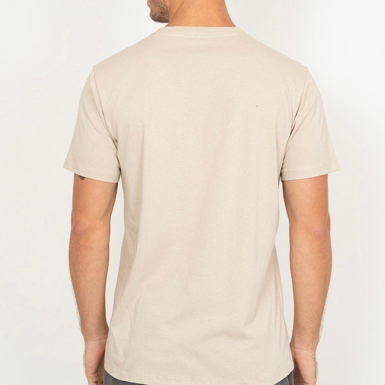 Camiseta Quiksilver Big Block WT26 Masculina Areia
