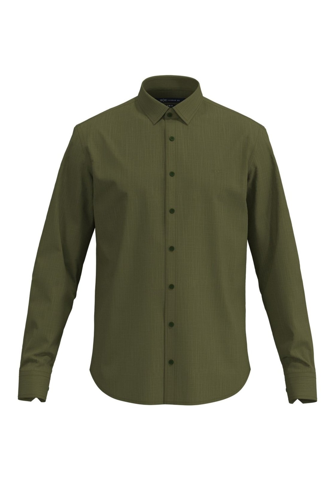 Camisa De Mangas Longas Slim Fit