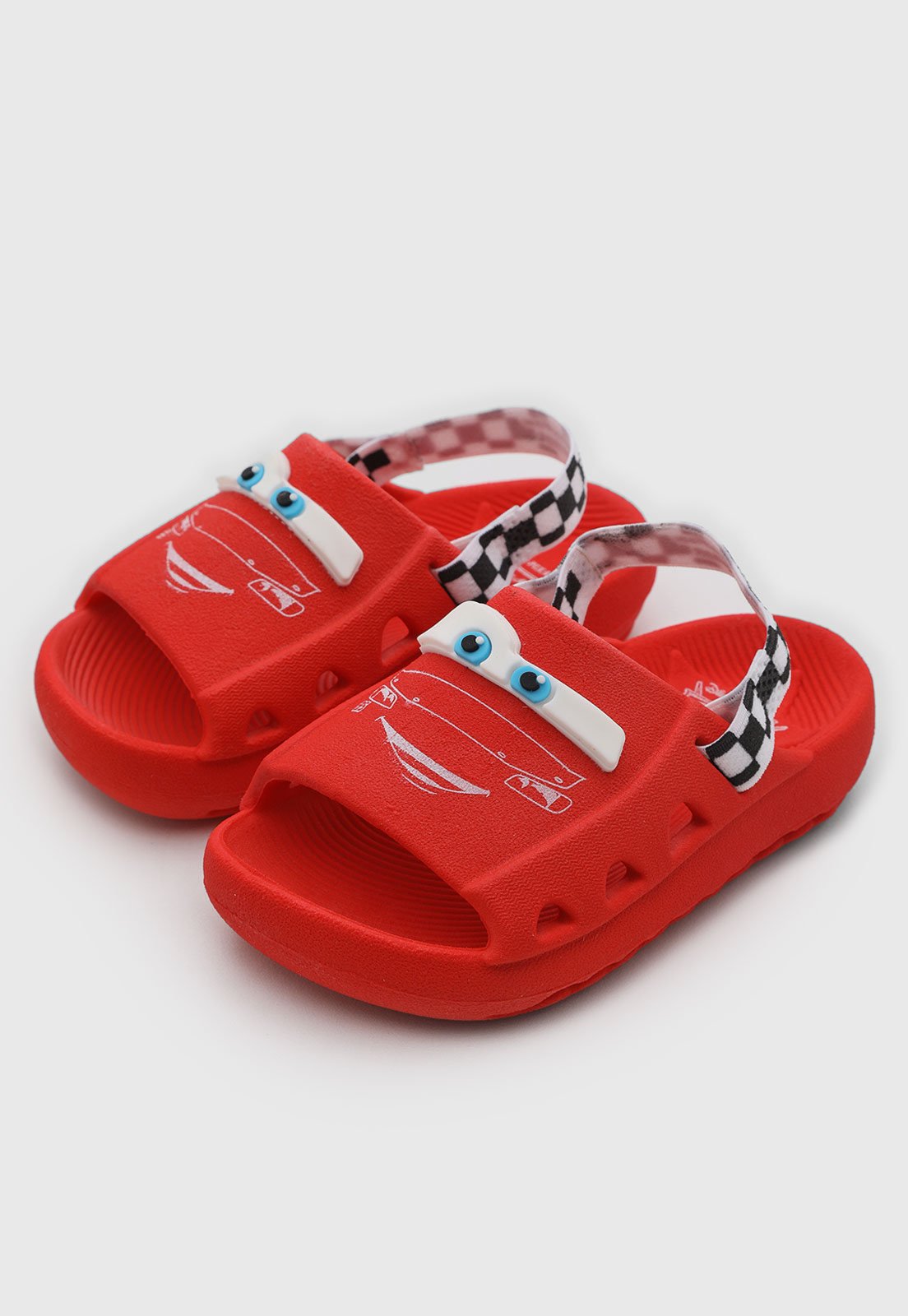 Infantil - Sandália Grendene Relâmpago McQueen Vermelha