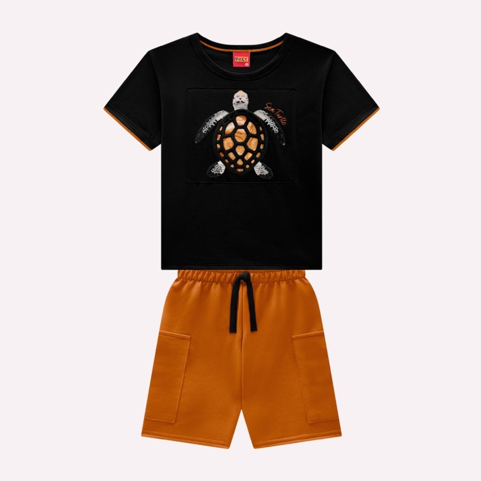 Infantil - Conjunto Menino Tartaruga Kyly