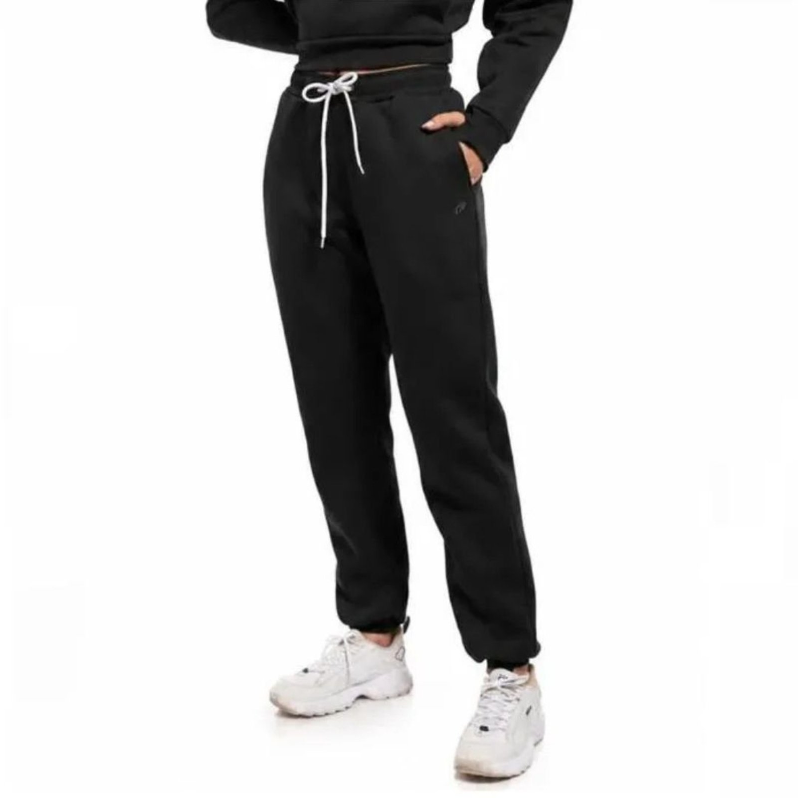 Calça Feminina FreeSurf Essencial Jogger - PRETO