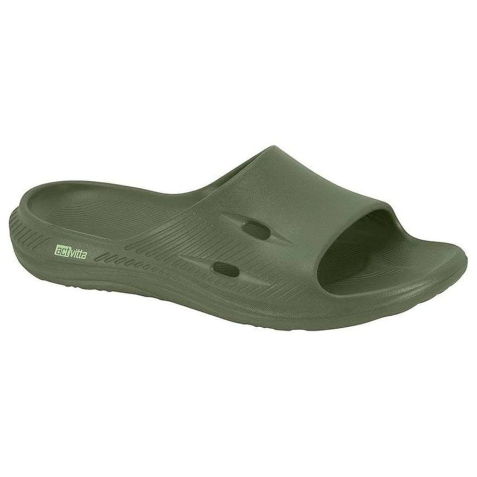 Chinelo Slide Actvitta Masculino 4942.100 Actvitta Verde Militar