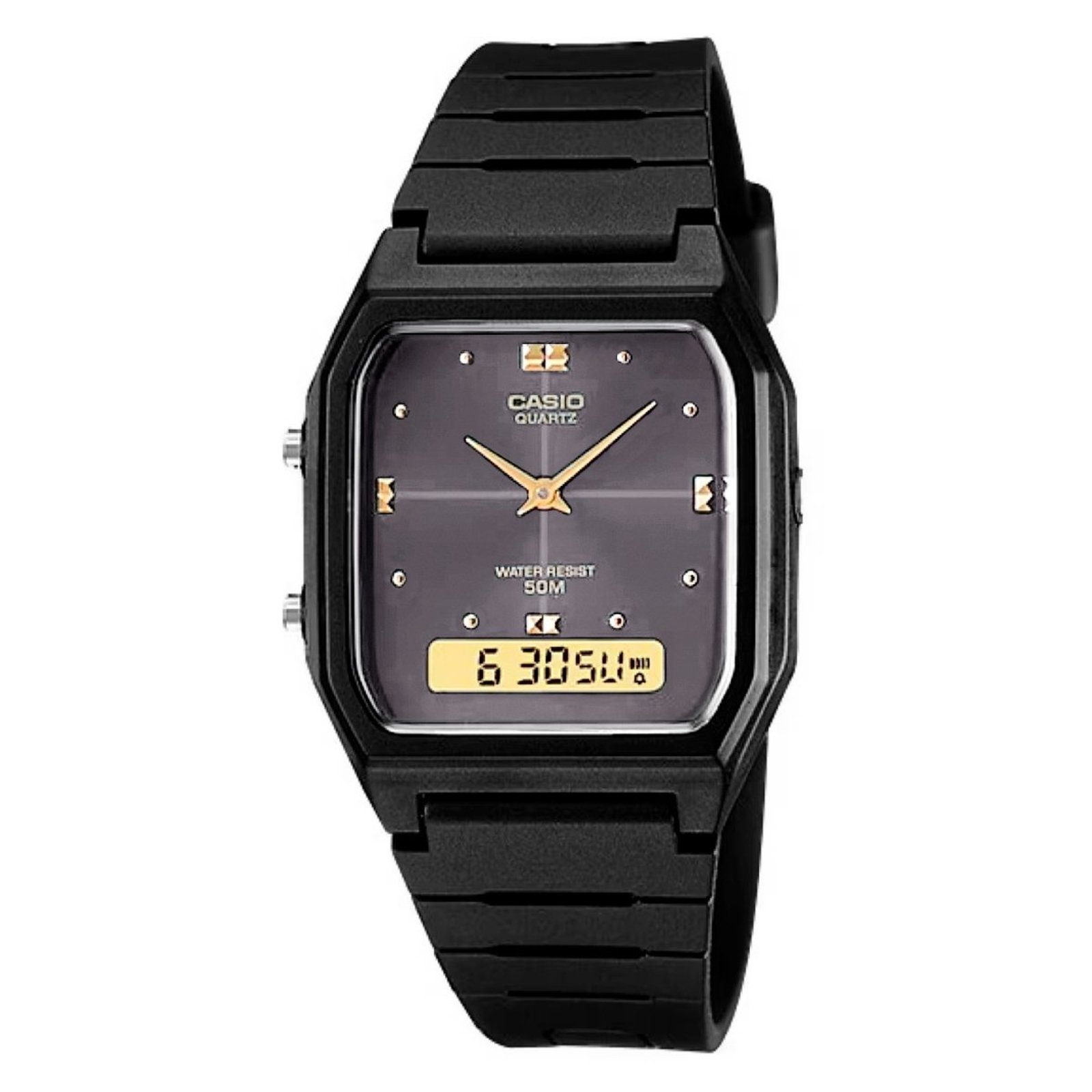 Relógio Casio Digital-Analógica AW-48HE-8AVDF-SC | Preto