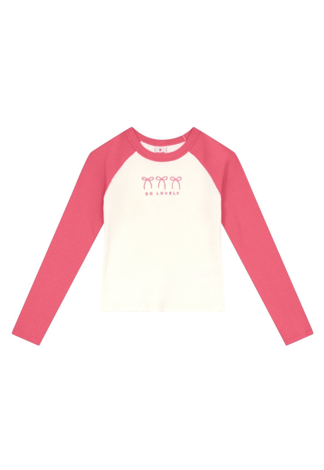 Infantil - Blusa menina com lacinhos Brandili