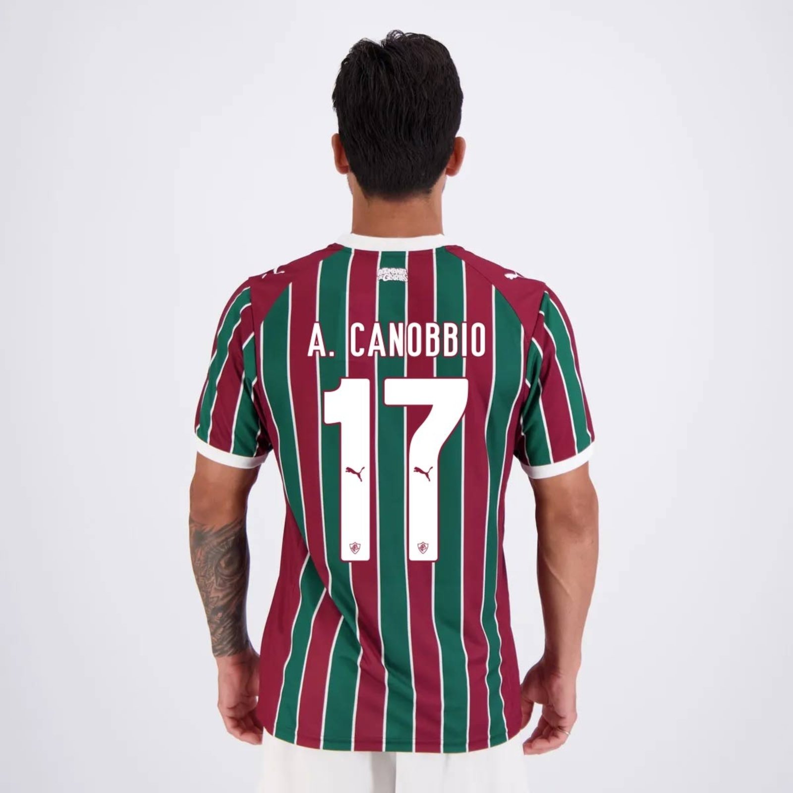 Camisa Puma Fluminense I 2026 17 A. Canobbio
