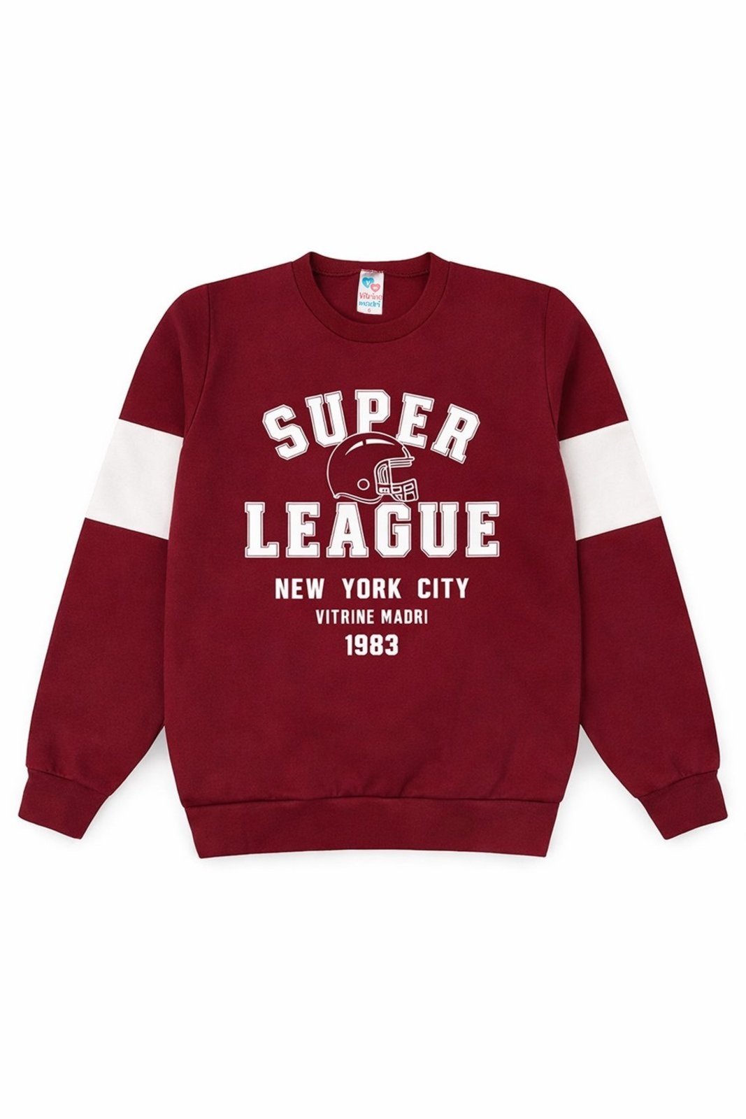 Infantil - Blusa Moletom Menino c/ Recorte Super League