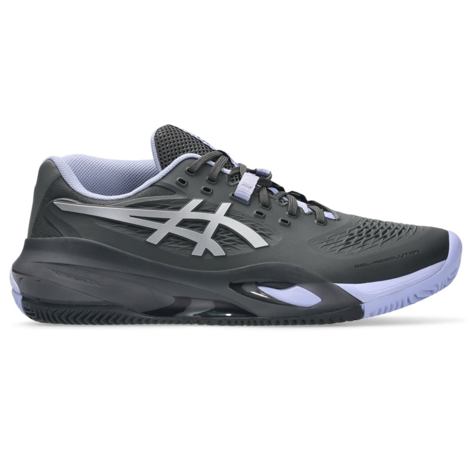 Tênis ASICS Gel-Resolution X Saibro Night Energy - Masculino - Cinza/Prata
