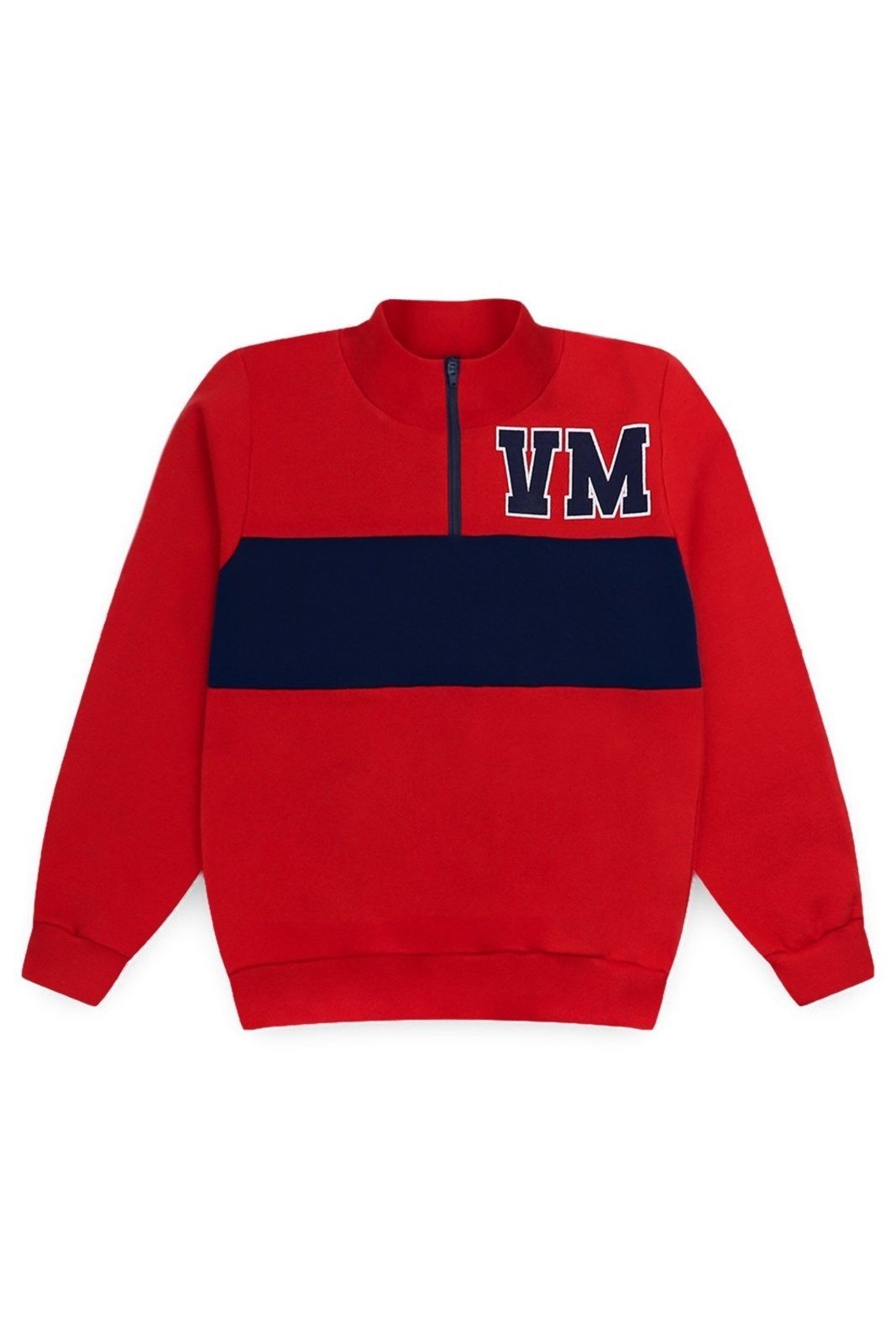 Infantil - Jaqueta Moletom Juvenil Menino c/ Zíper Gola Alta Vitrine Madri
