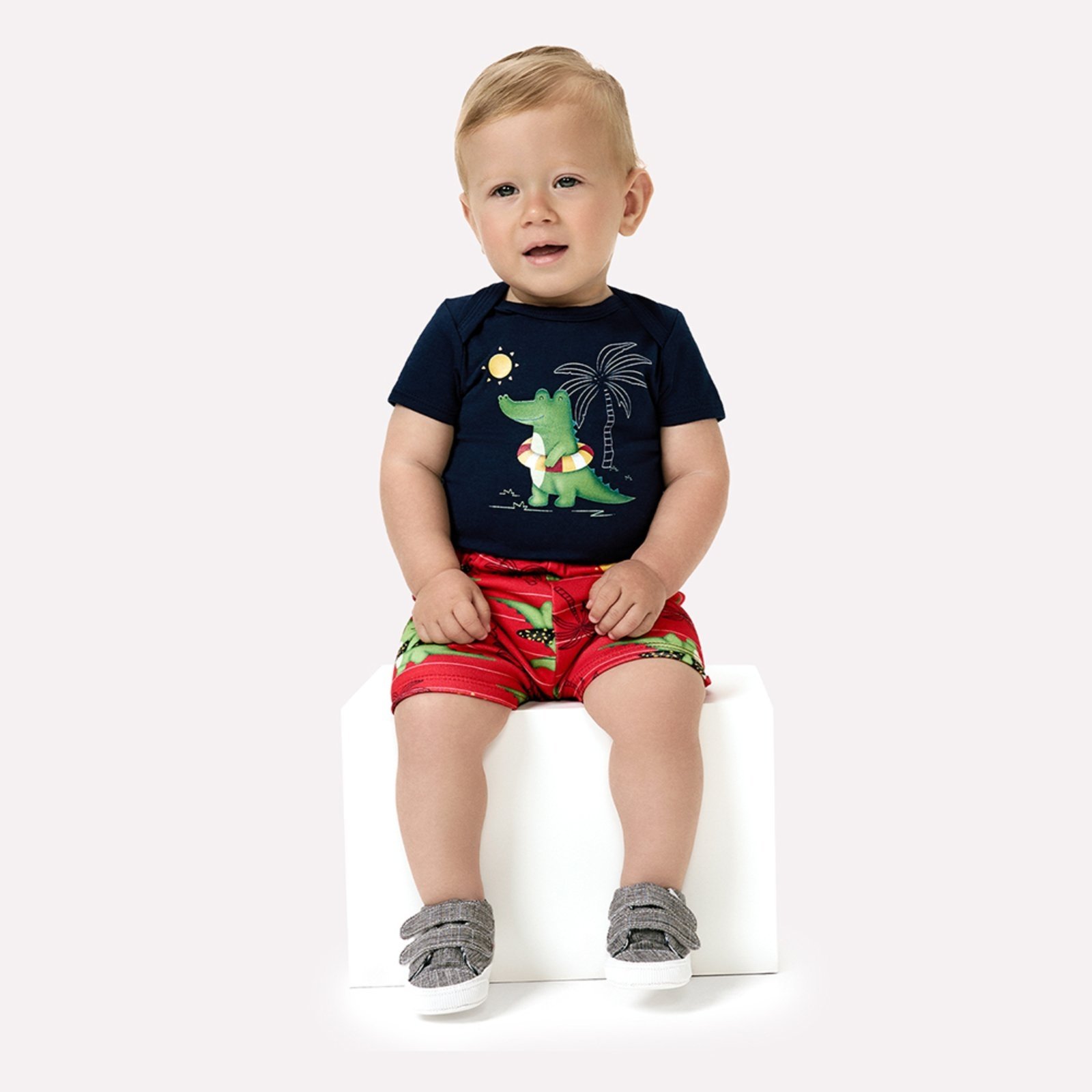 Infantil – Conjunto Menino Jacaré Kyly