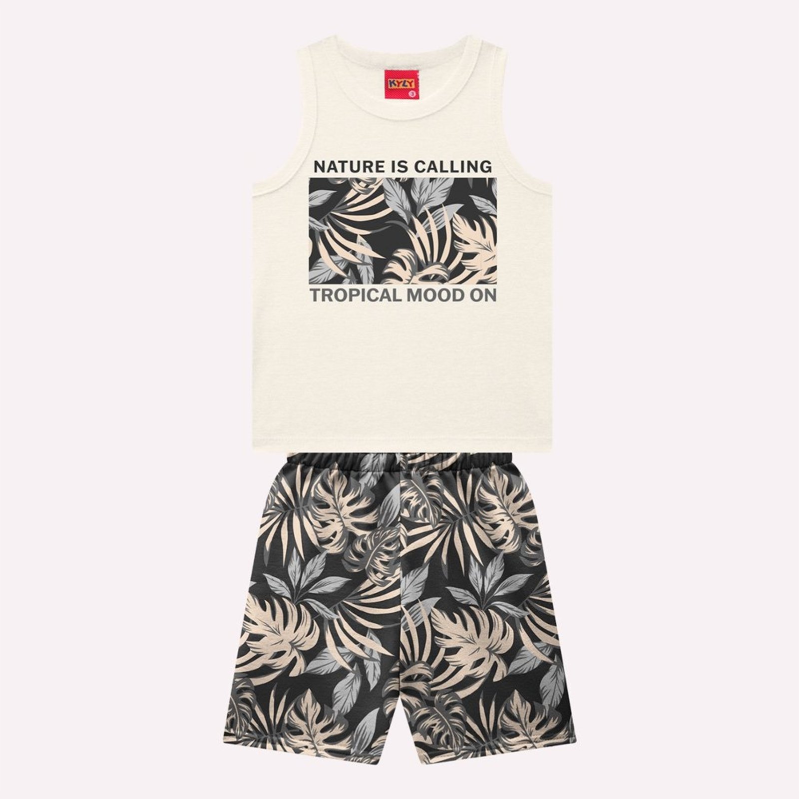 Infantil - Conjunto Menino Folhagem Kyly