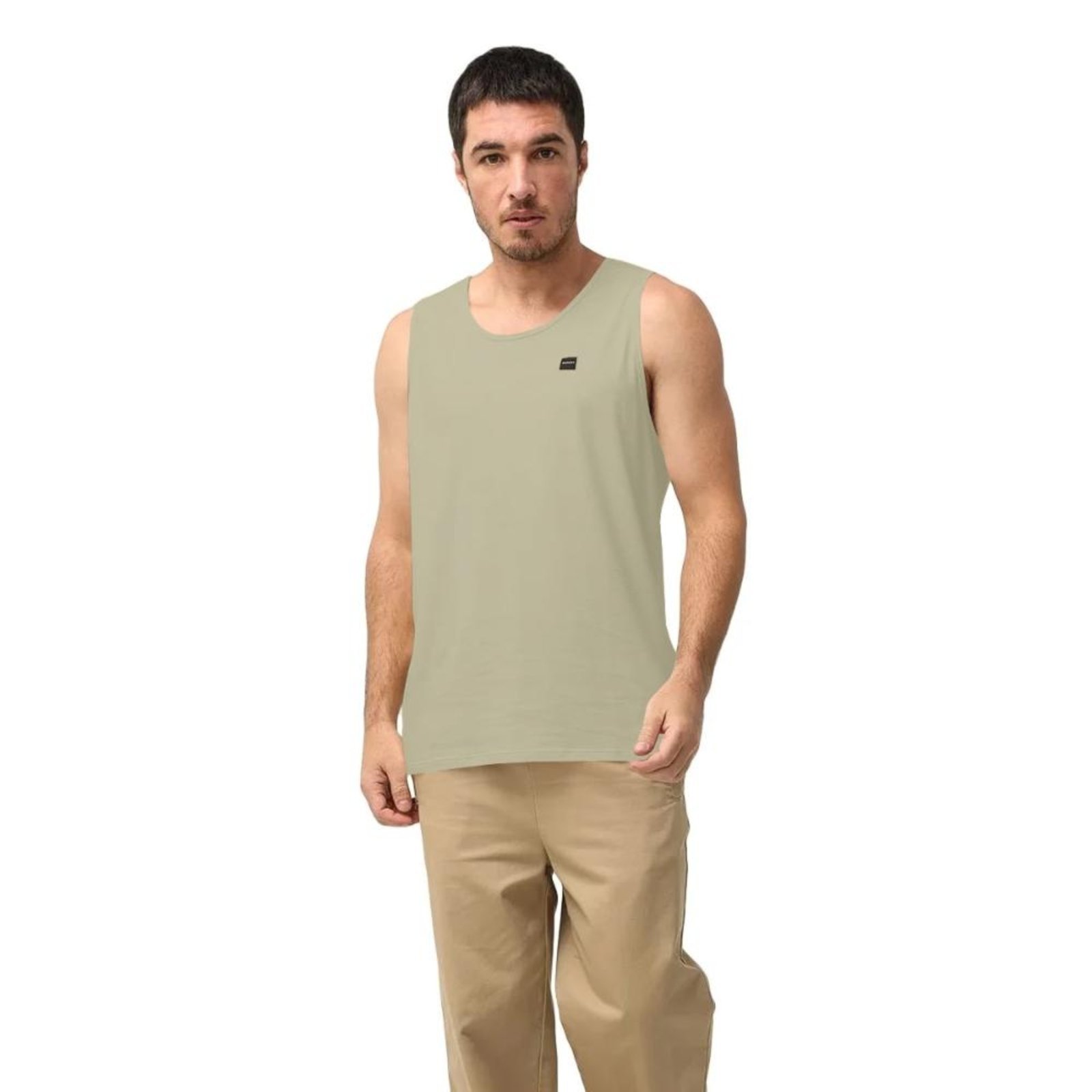 Regata Oakley Masculina Casual Patch Tank Nude