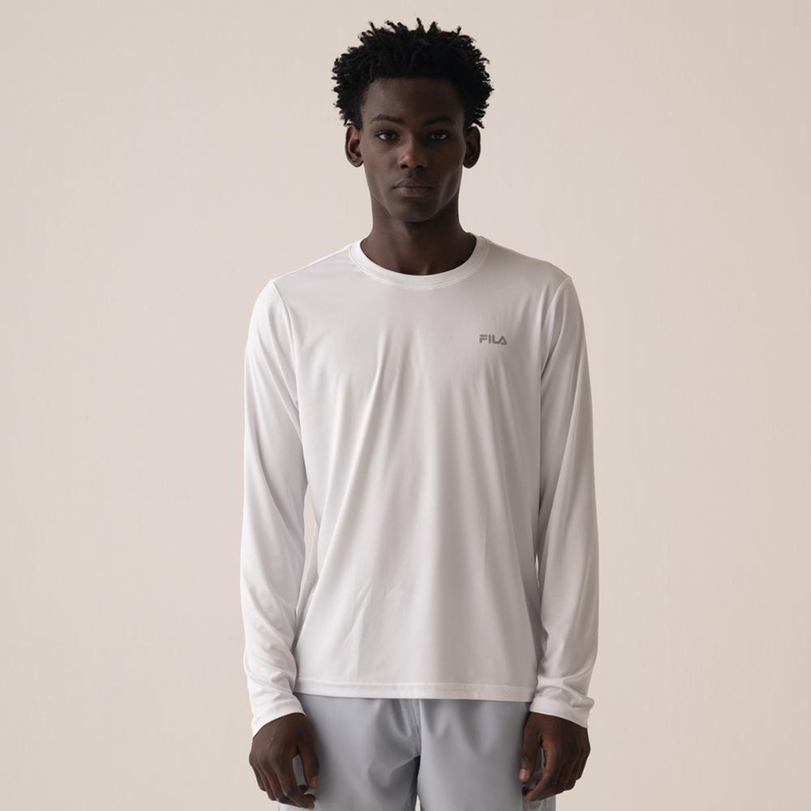 Camisa Manga Longa Fila Basic Sports Masculina Incolor