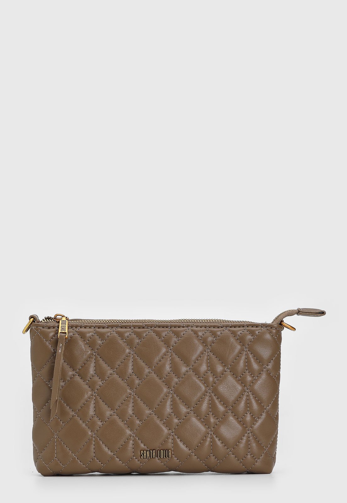 Bolsa Santa Lolla Matelassê Marrom