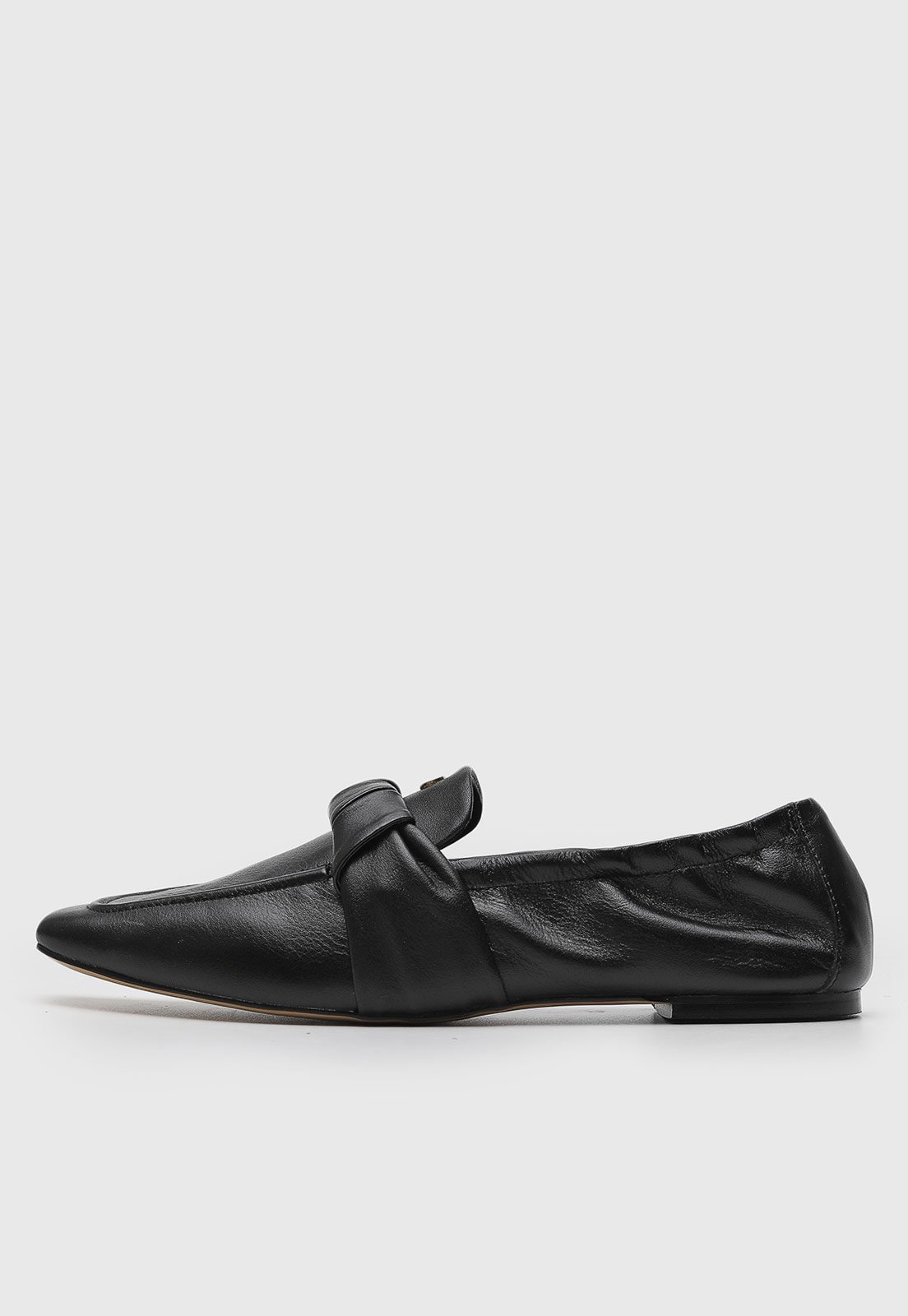 Mocassim Feminino Capodarte Laço Preto