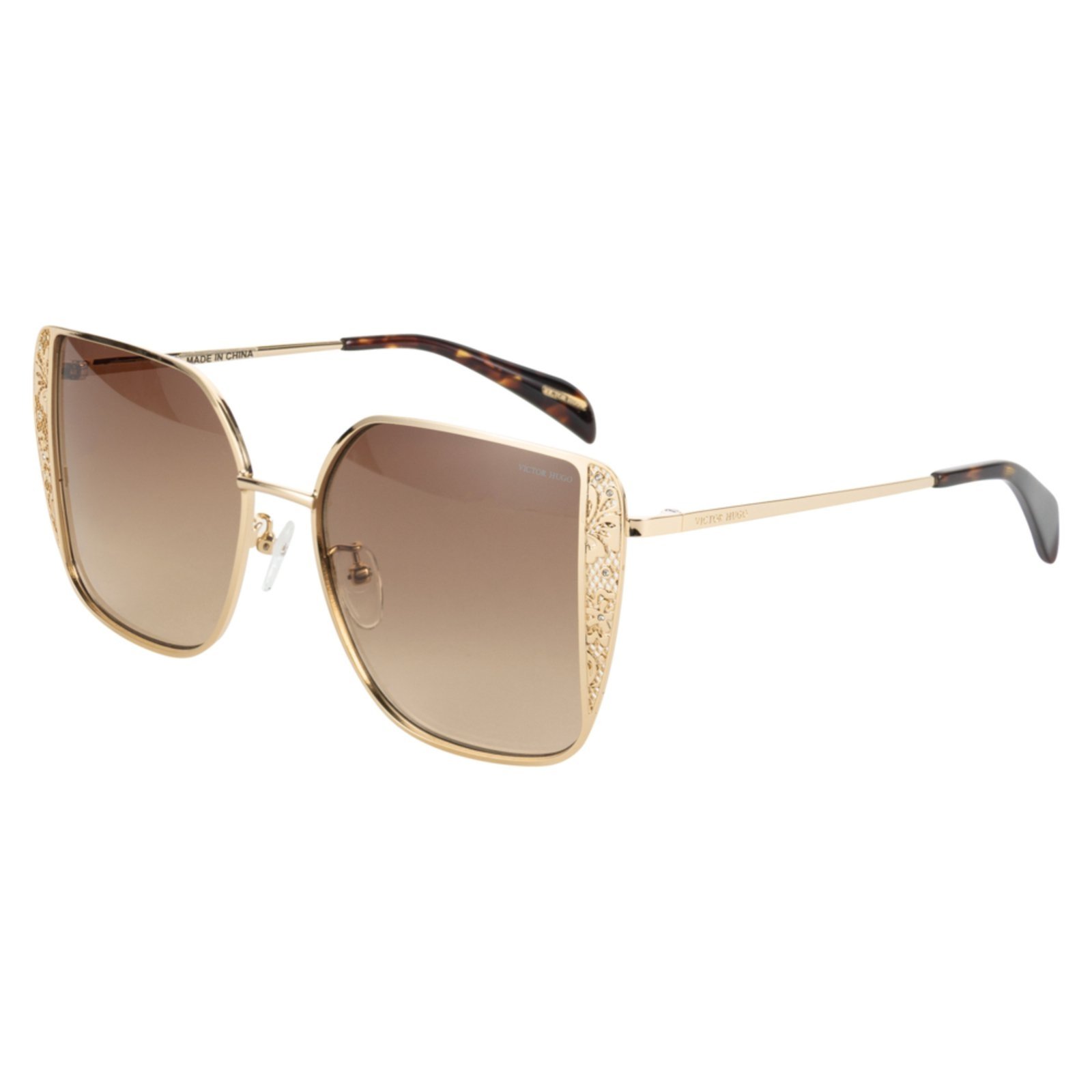 Óculos de Sol Victor Hugo SH1313S 300 – Dourado 53