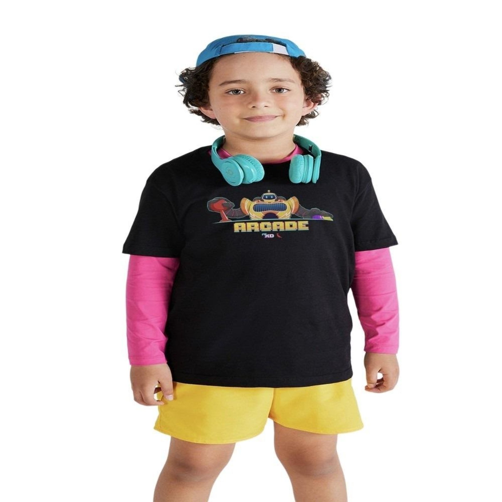 Infantil - Camiseta Mini Arcade Pk Xd
