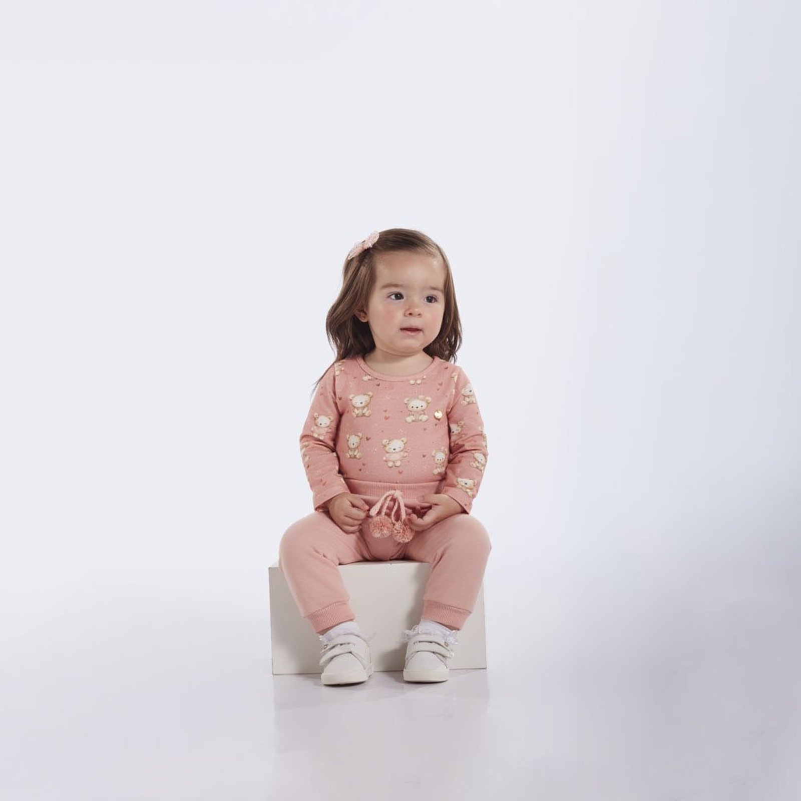 Infantil - Body Menina - Rosa - 52607-1341