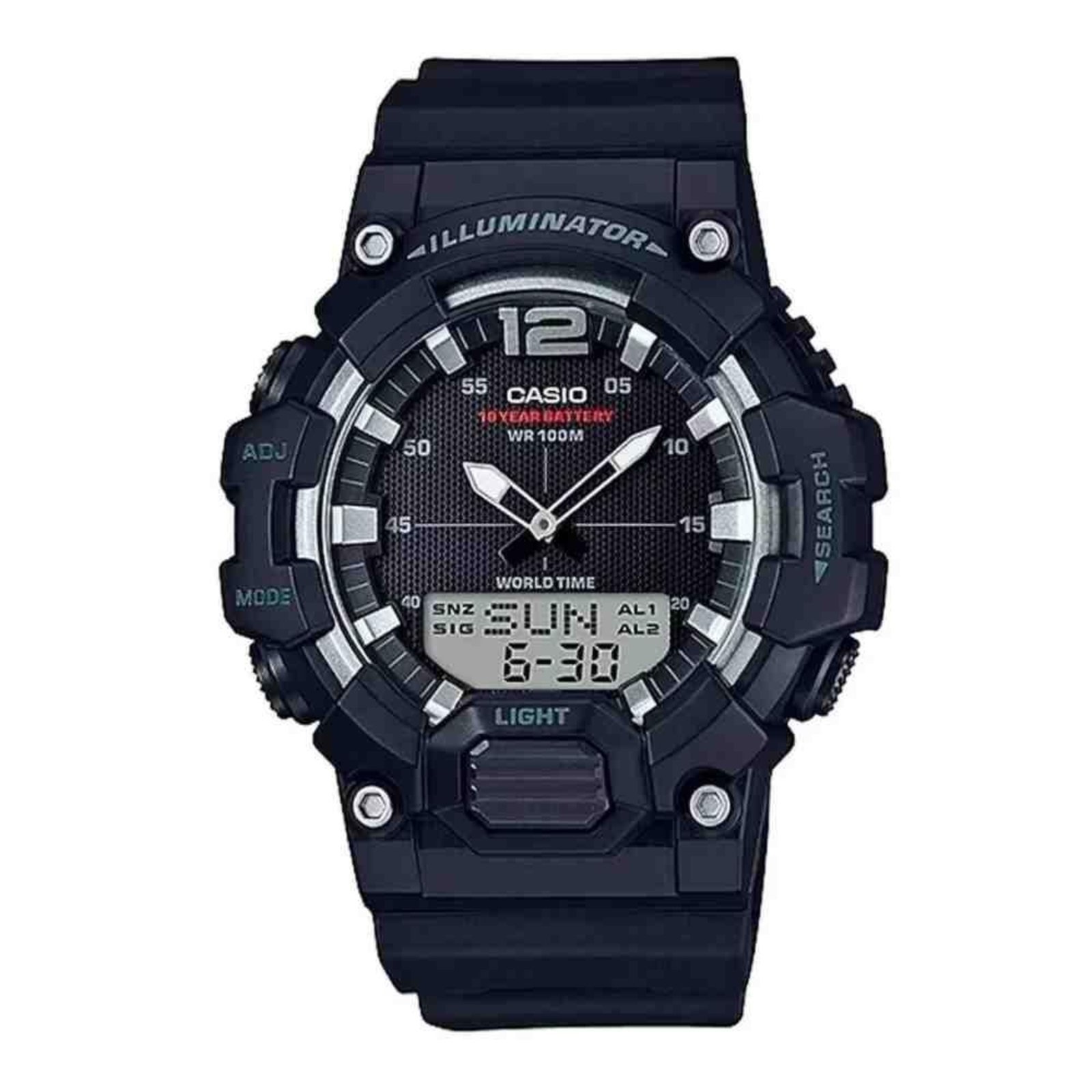 Relógio Casio Standard Preto Masculino HDC-700-1AVDF
