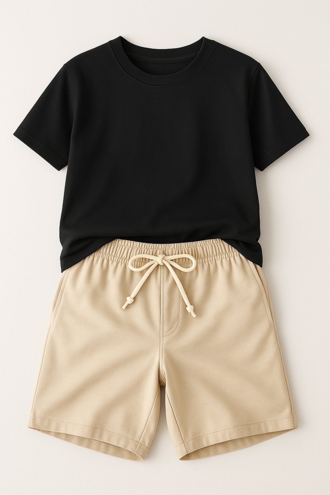 Infantil - Conjunto Masculino Básico Preto - Babei no Look