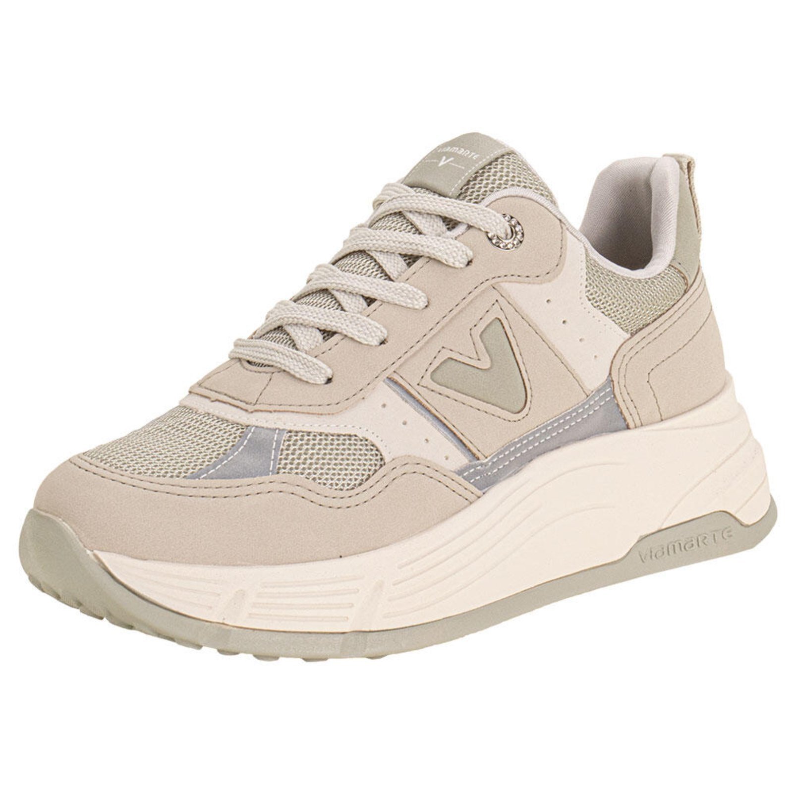 Tênis Feminino Casual Via Marte 229001 5832900 Cinza