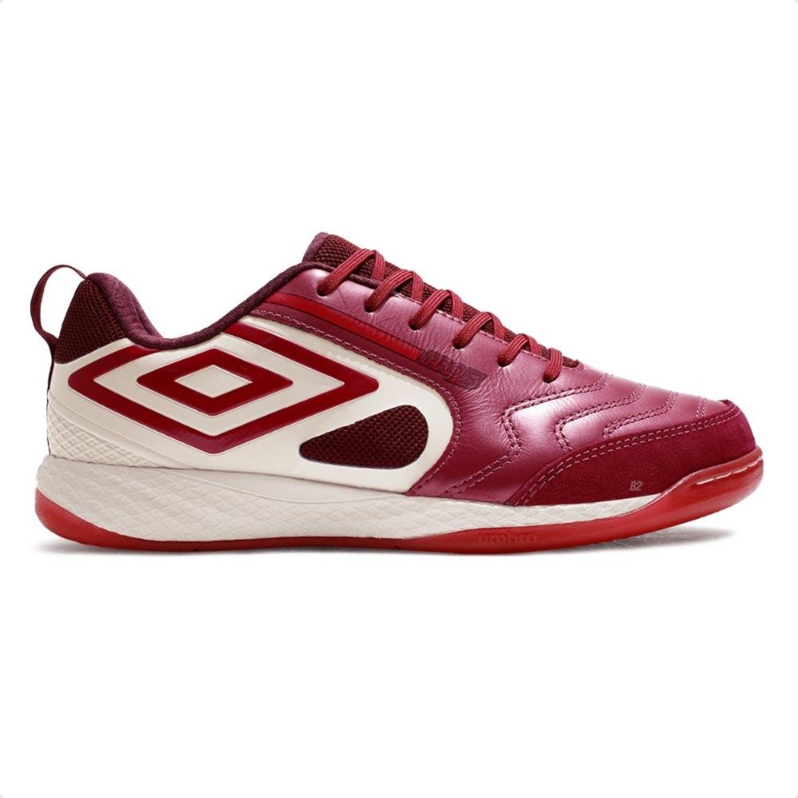 Chuteira Futsal Umbro Pro 5 Bump Masculina Vermelho