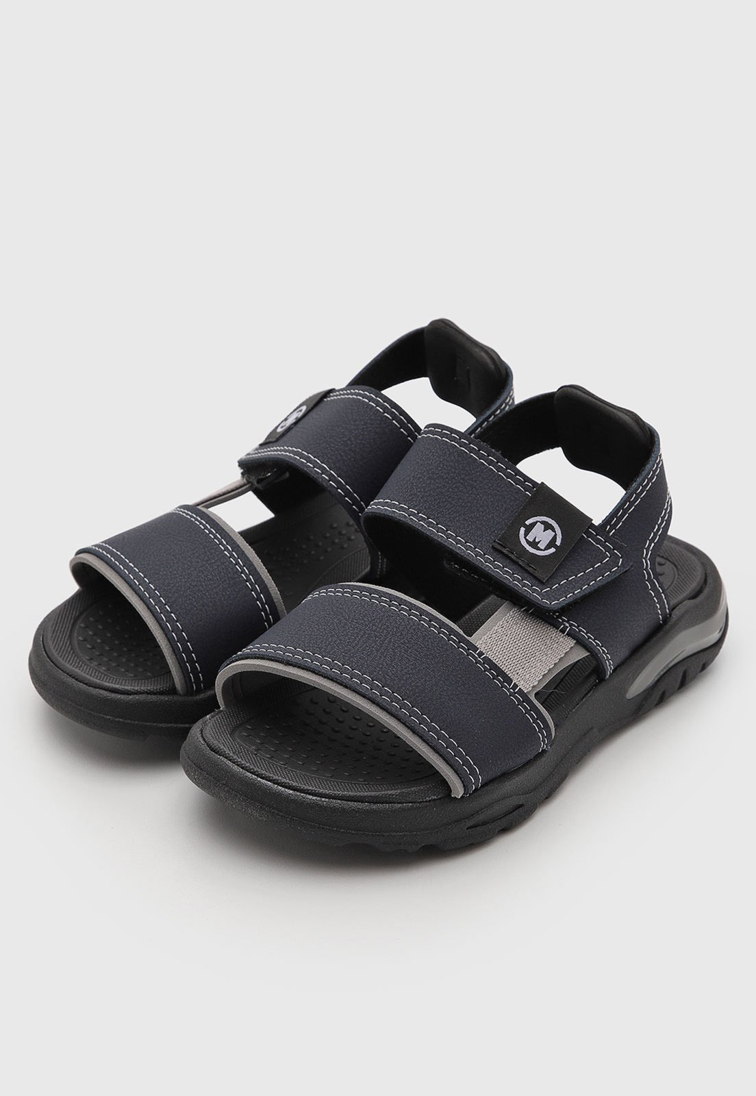 Infantil - Sandália Molekinho Tiras Ajustáveis Azul-Marinho