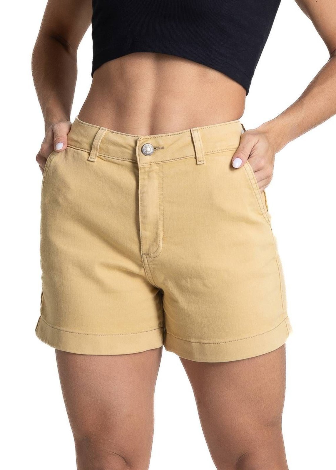 Shorts Sarja Sawary – 281684 – Amarelo – Sawary