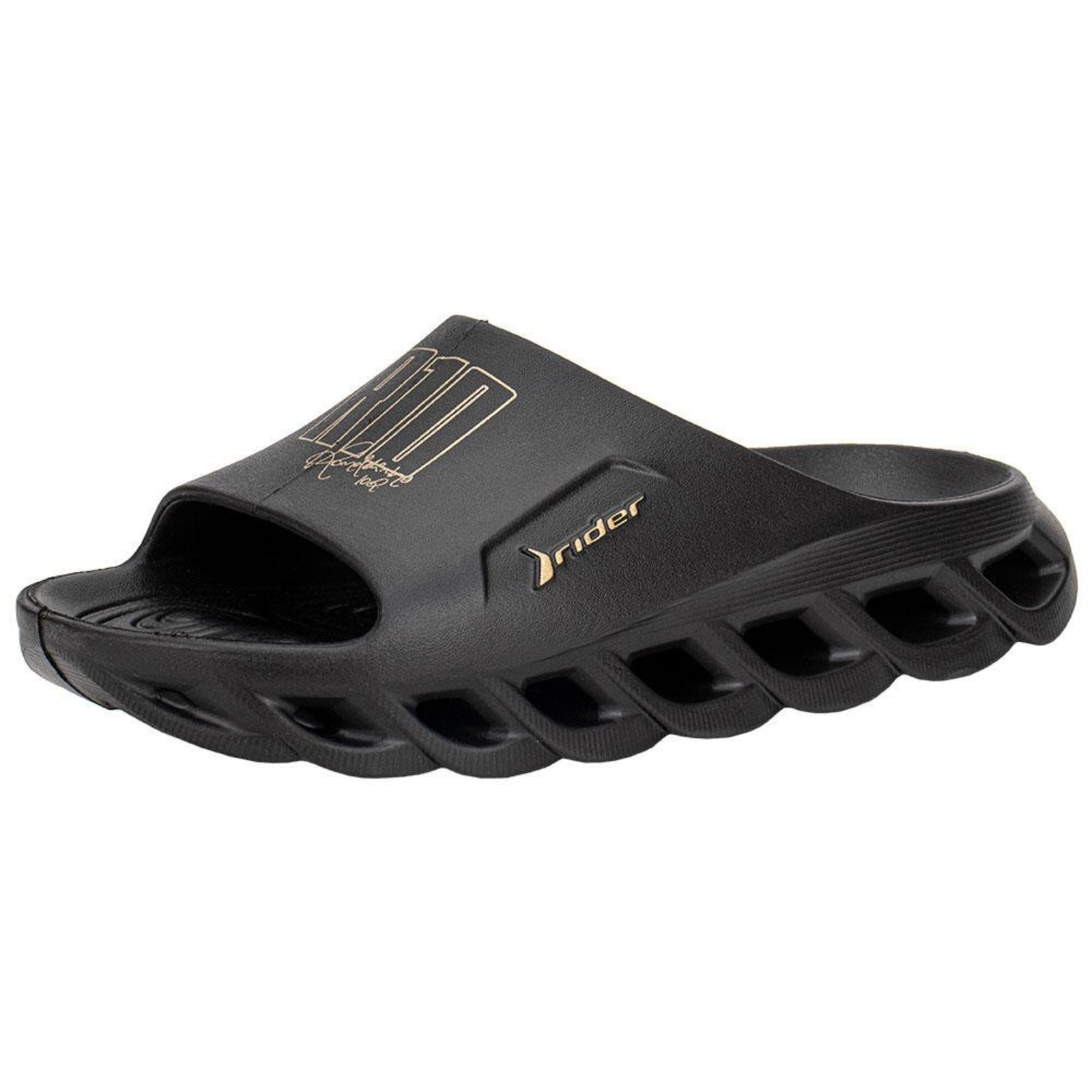 Chinelo Masculino Slide Lite R10 Rider 12629 A3292629 Preto