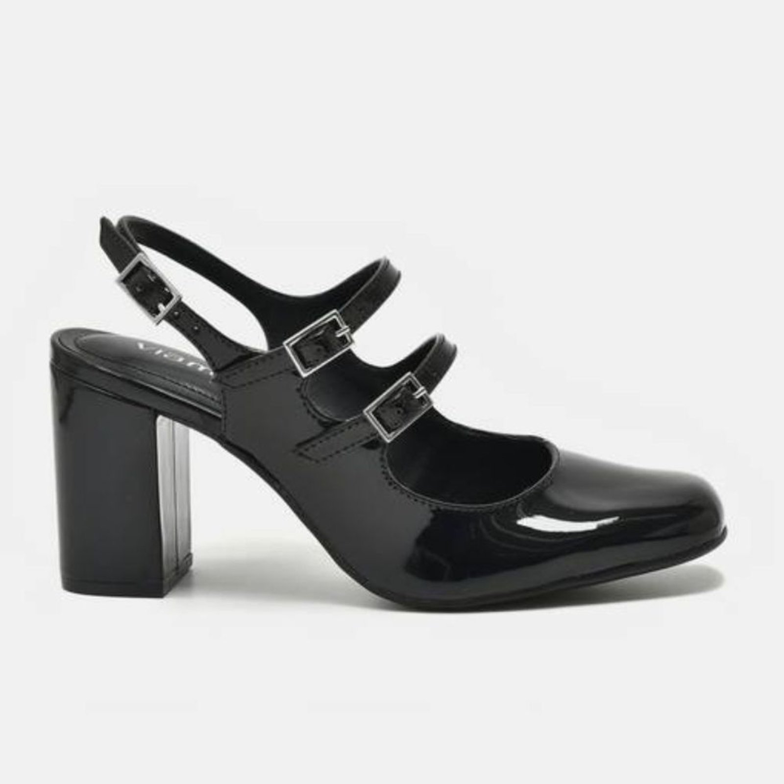 Sapato Feminino Scarpin Via Marte Preto