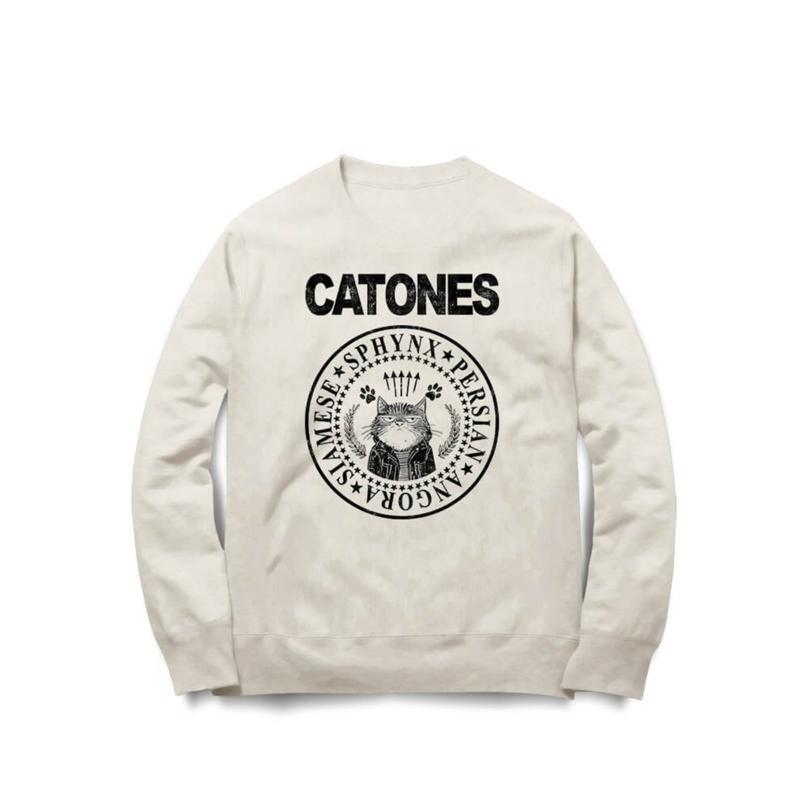 Moletom Catones - Off White - Casual - Studio Geek