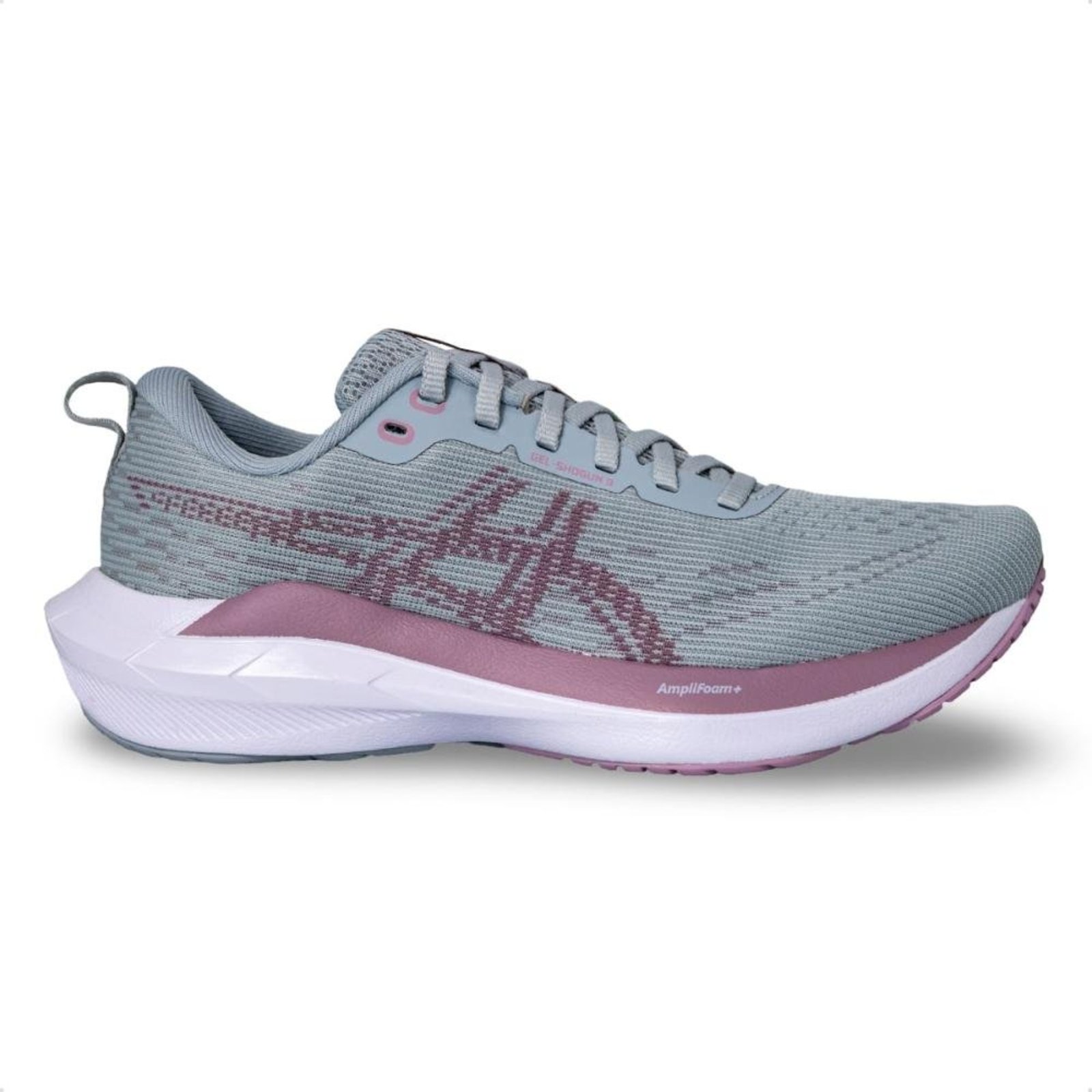 Tênis Asics Feminino Gel-Shogun 9 Corrida Cinza
