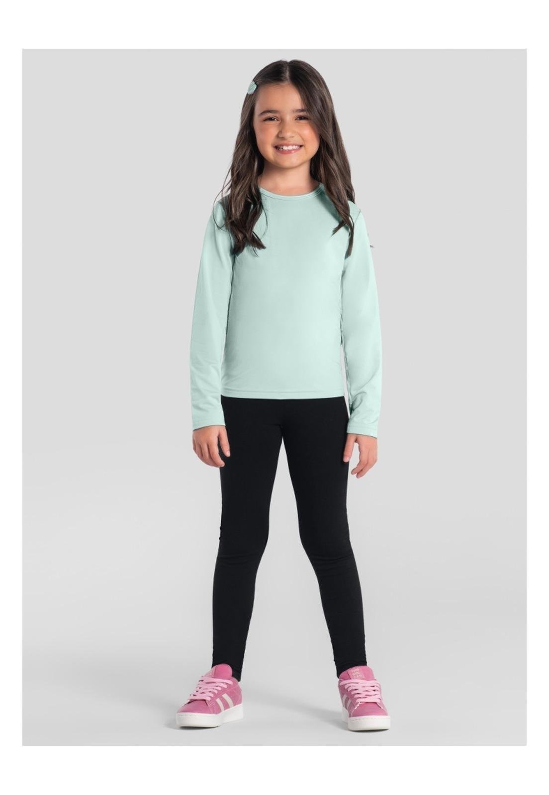 Infantil - Calça Legging Preta Menina Brandili 1 Preto
