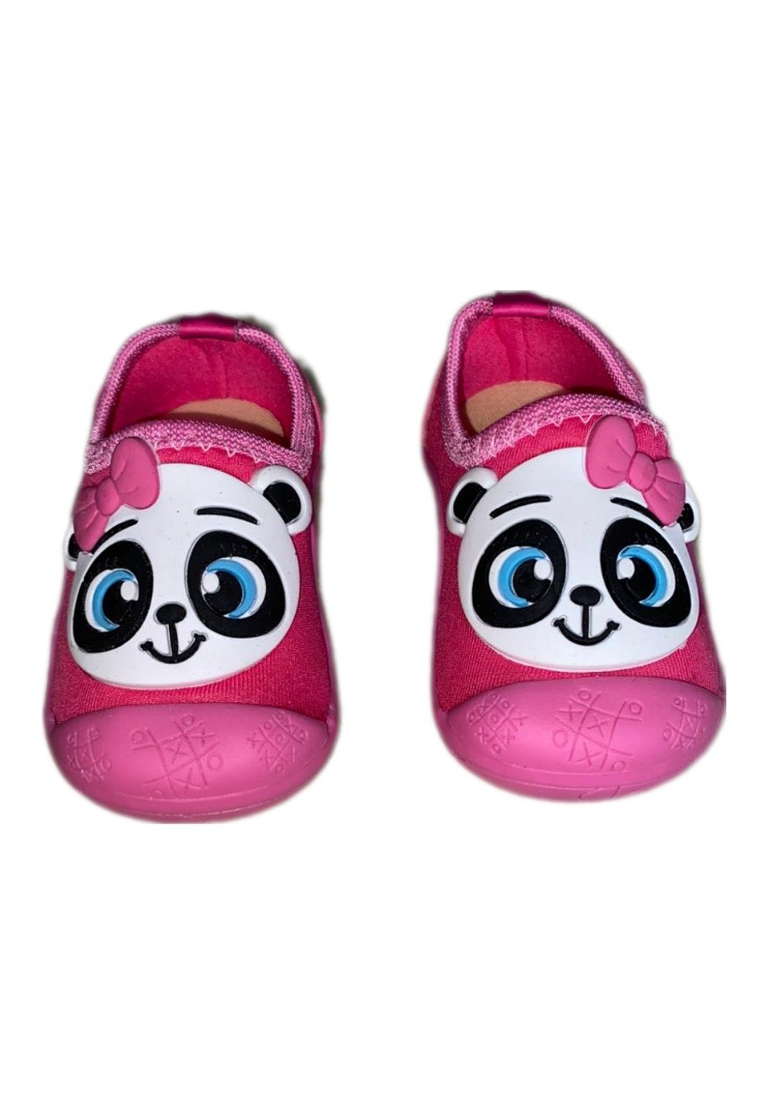 Infantil – Tênis Solzim calce fácil Panda PINK