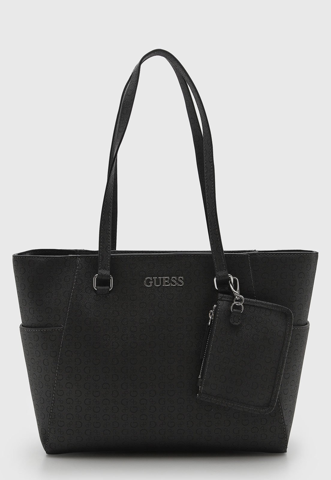 Bolsa e Porta Moedas Feminina Guess Tote Preta