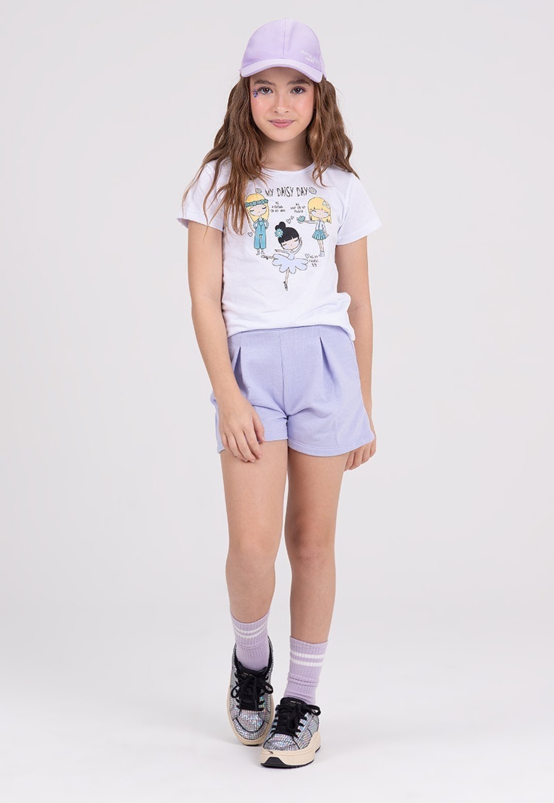 Infantil - Conjunto My Daisy Day Branco