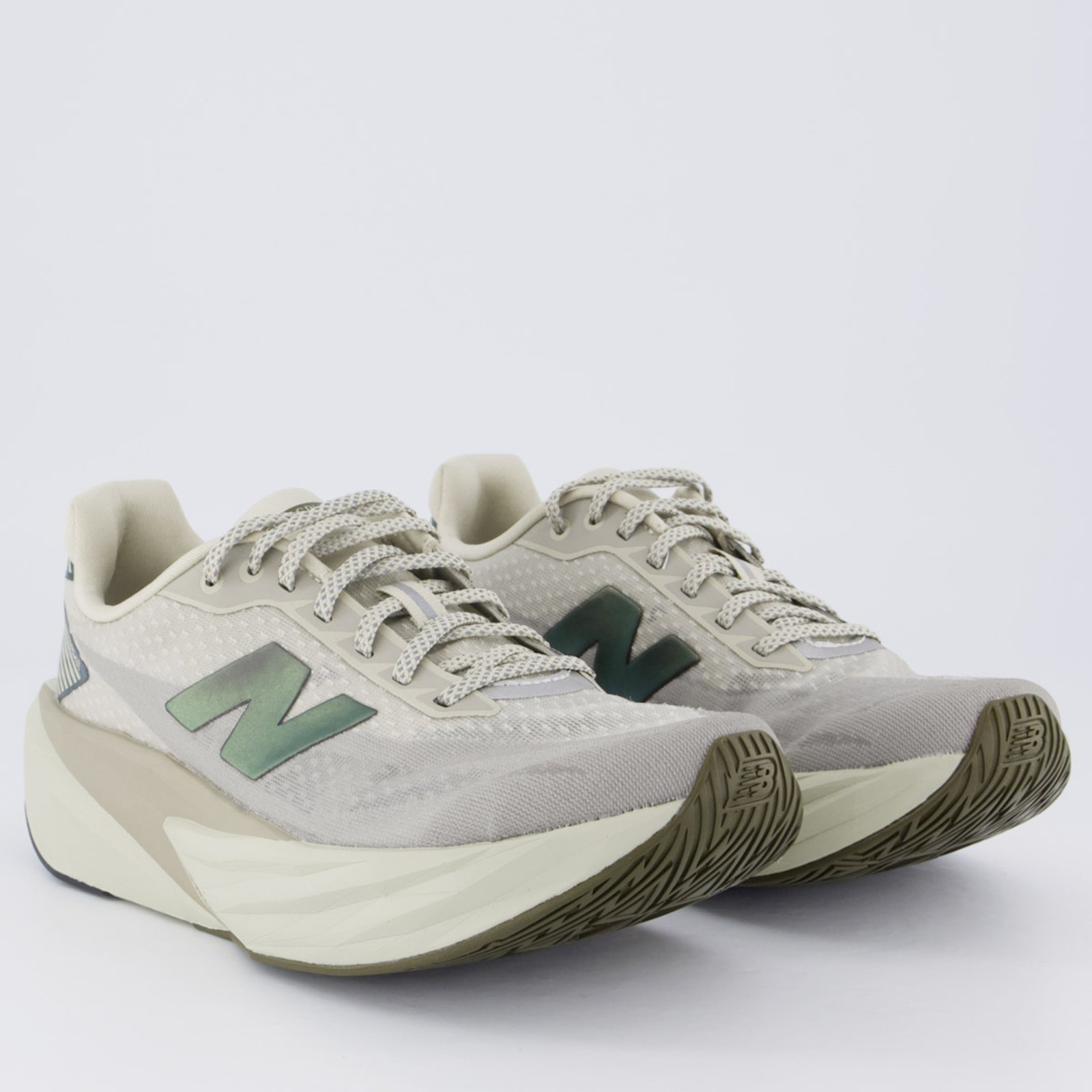 Vista 3 Tênis New Balance Fuelcell Rebel V5 Feminino e Roxo cinza New Balance cinza