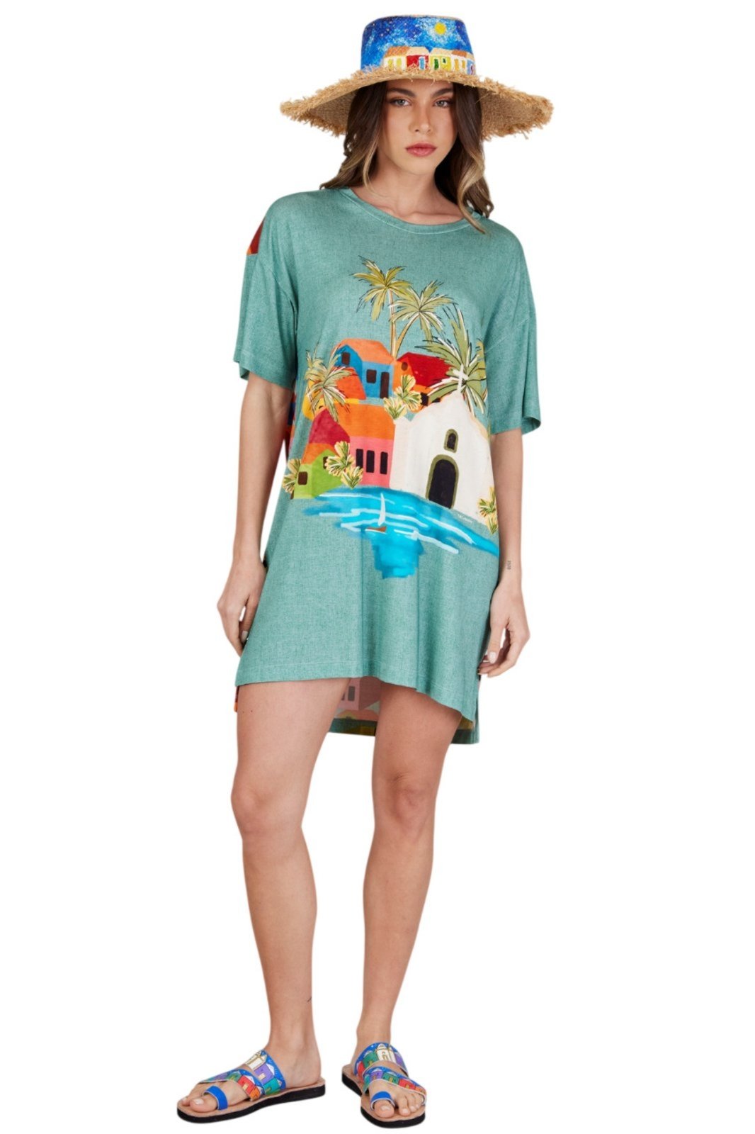 Camiseta I Wanna Go Back To Bahia Coleção Bahêa Yacamim Q3 – Estampado