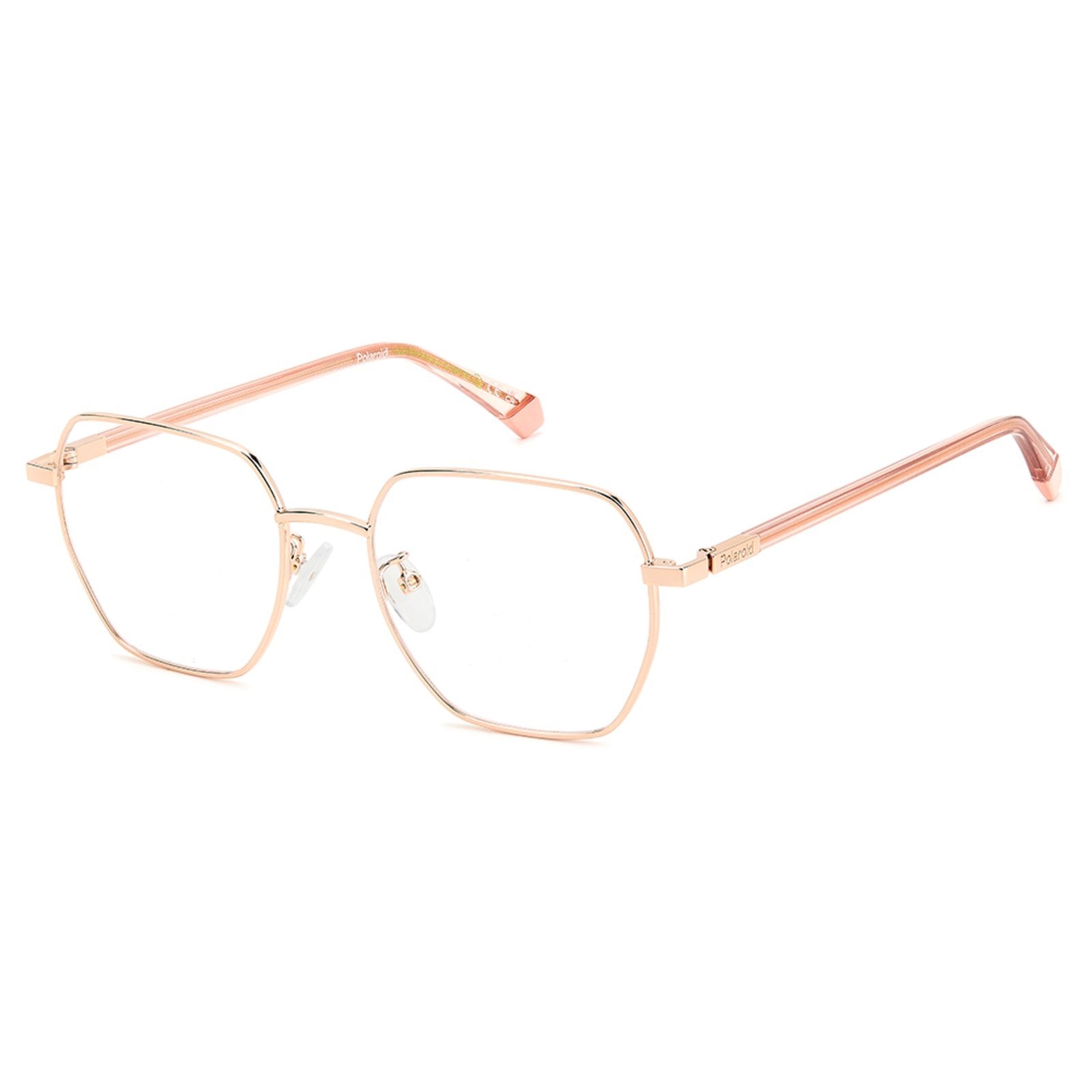 Armação de Óculos Polaroid Pld D524/G DDB – Dourado Copper 52