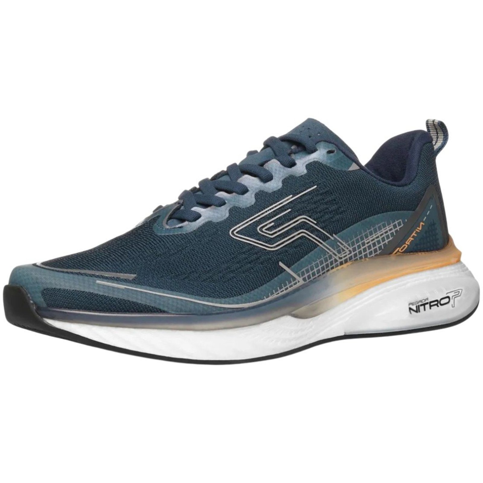 Tenis Masculino Running Conforto Tecnologia Nitro P Pegada