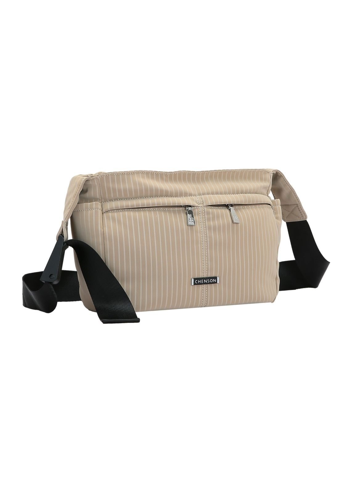 Bolsa Feminina Chenson Streetwear Bege 3784800