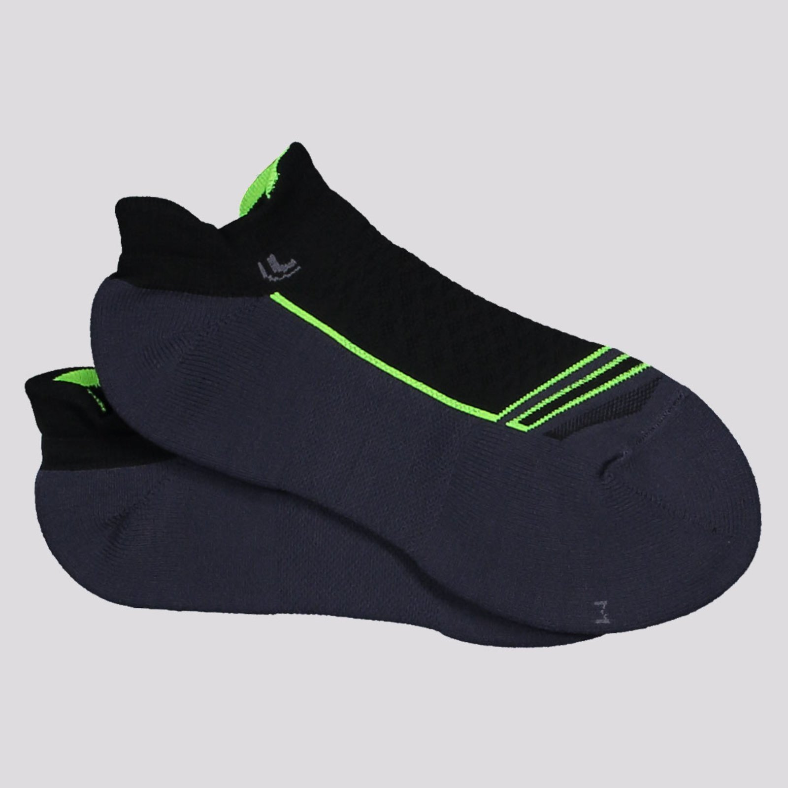 Vista 2 Meia Lupo Fitness Preta preto Lupo preto