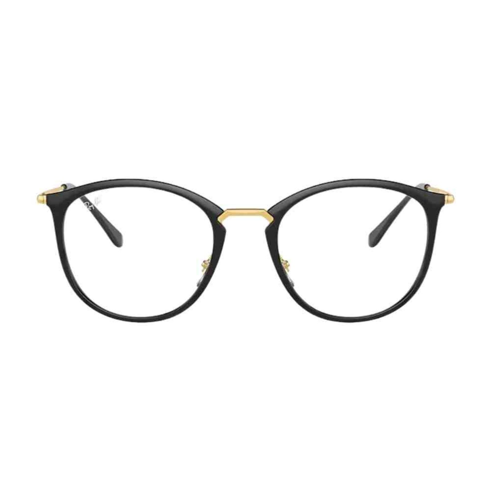 Armação de Grau Ray-Ban Optics Preto Dourado 0RX7140 2000 51