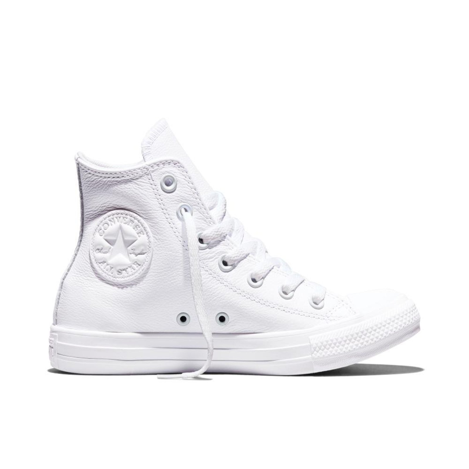 Tênis Chuck Taylor All Star Monochrome Sintético Alto Branco
